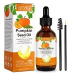 Aliver Pumpkin Seed Oil for moisturizing and restoring dry, damaged hair, restores split ends, brittleness and damage, prevents hair loss.