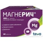 Magnesium deficiency-Teva Magnerich 500 mg ,